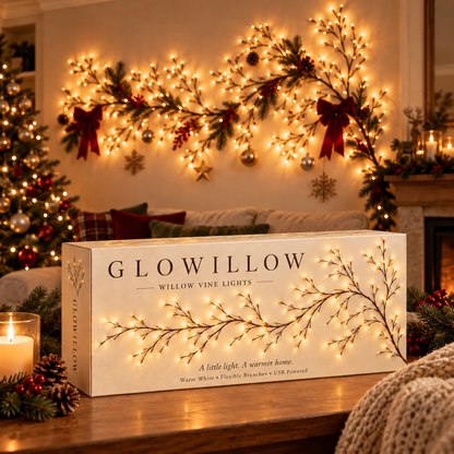 GloWillow™ Christmas Wall Lights